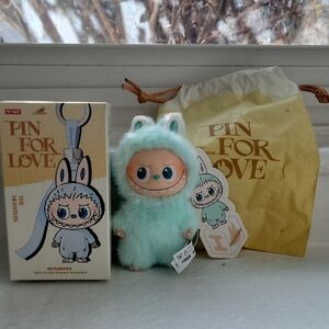 Mint Green Plush Toy with Box